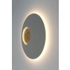 Holländer LUNA Wandleuchte LED Gold, Grau, 2-flammig