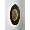 Holländer LUNA Wandleuchte LED Braun, Gold, Schwarz, 2-flammig