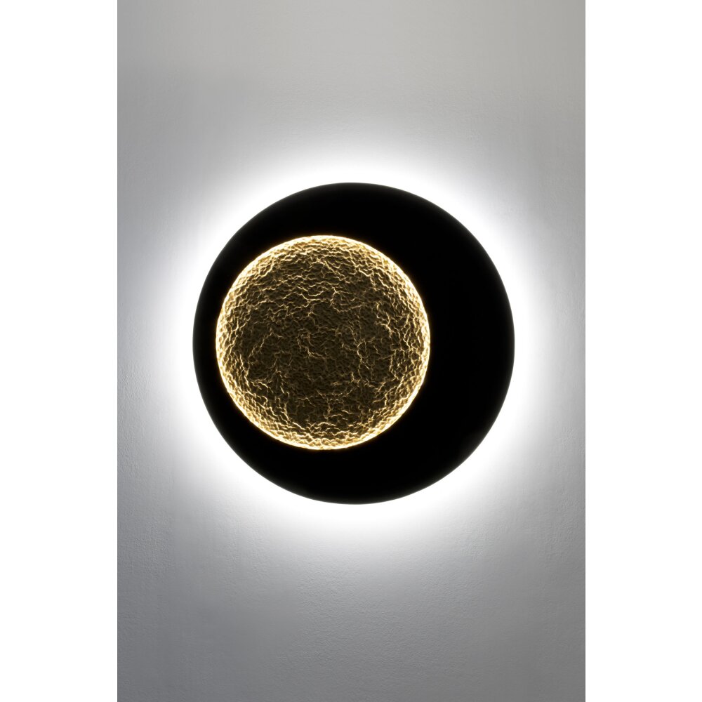 Holländer PLENILUNIO Wandleuchte LED Braun, Gold, Schwarz, 2-flammig main product photo