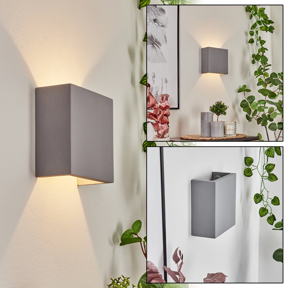 Flot Wandleuchte Grau, 1-flammig main product photo