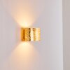 Rapar Wandleuchte Chrom, Gold, 1-flammig