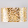 Rapar Wandleuchte Chrom, Gold, 1-flammig