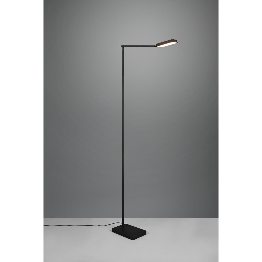 Trio Pavia Stehleuchte LED Schwarz, 1-flammig main product photo