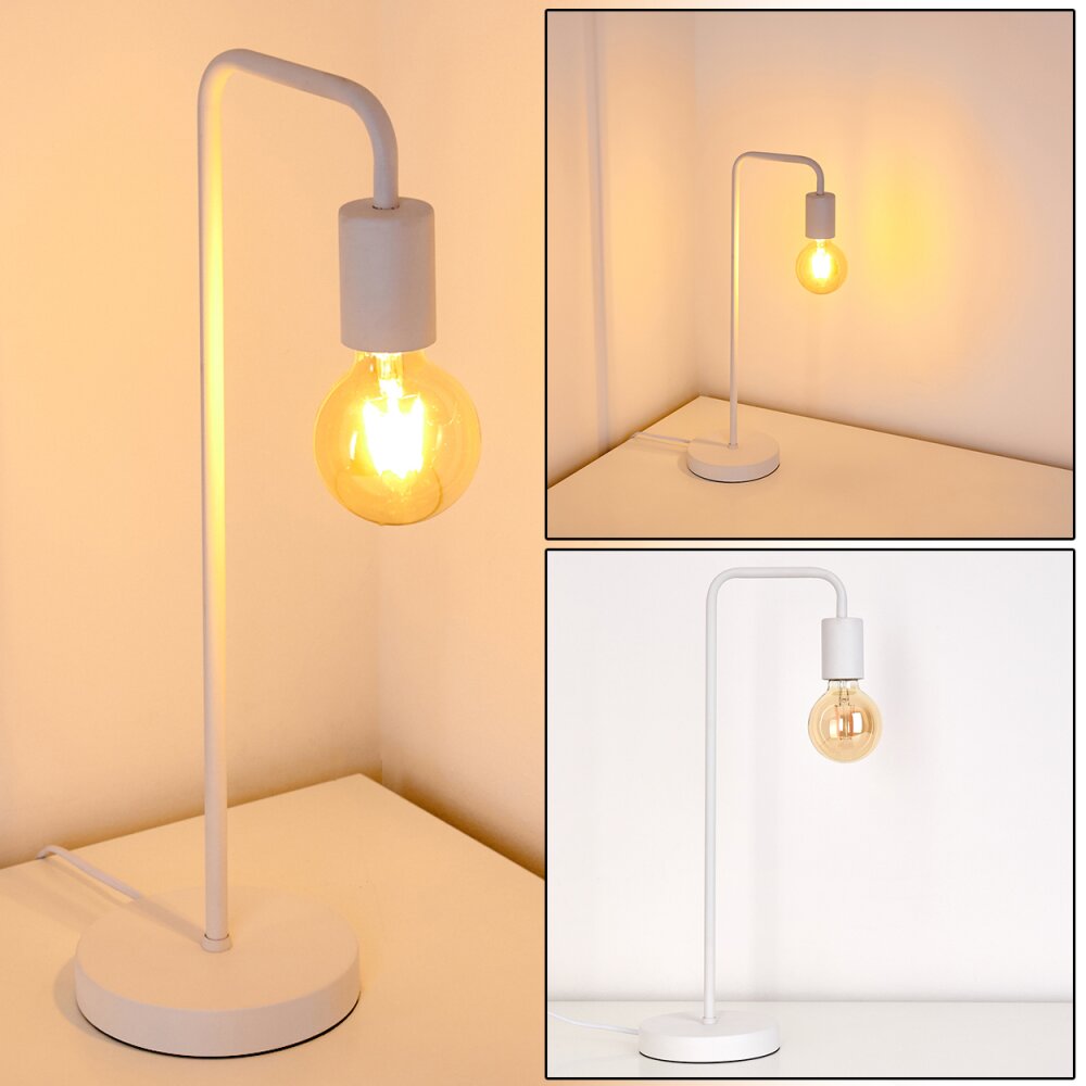 Valcolla Tischleuchte Weiß, 1-flammig main product photo