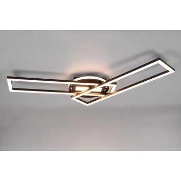 Reality Twister Deckenleuchte LED Schwarz, 1-flammig, Fernbedienung Reality Twister Deckenleuchte LED Schwarz, 1-flammig, Fernbedienung
