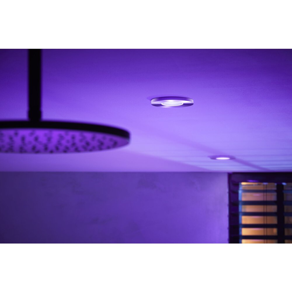 Philips Hue Xamento Einbauleuchte LED Chrom, 1-flammig