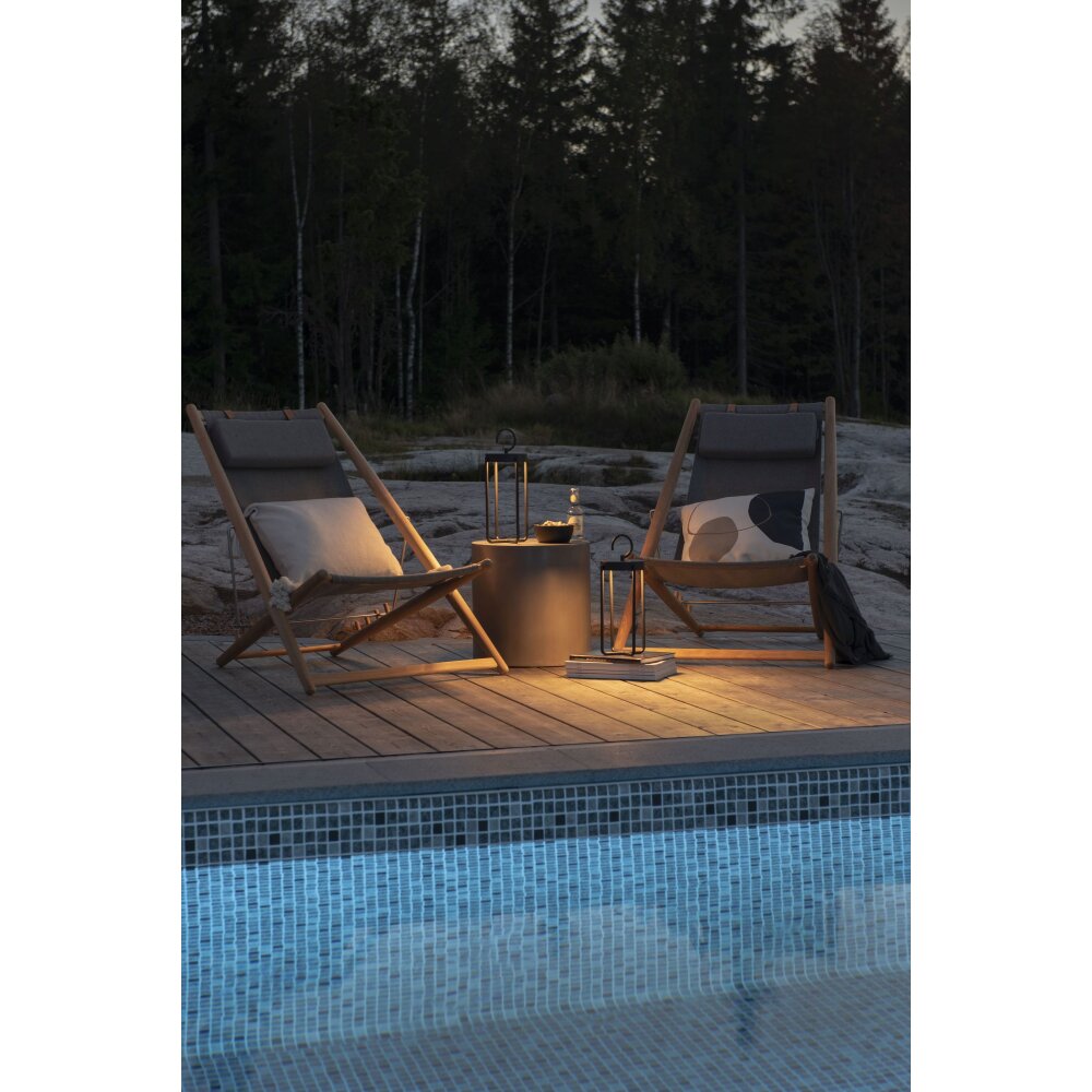 Konstsmide Manorola Außentischleuchte LED Schwarz, 1-flammig main product photo