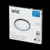 Philips WiZ Super Slim Deckenleuchte LED Schwarz, 1-flammig