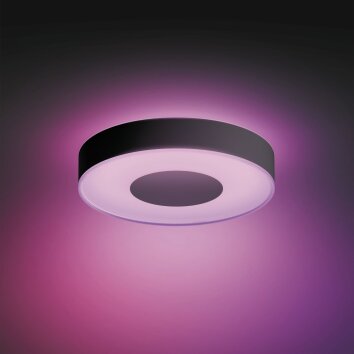 Philips Hue Infuse Deckenleuchte LED Schwarz, 1-flammig, Farbwechsler