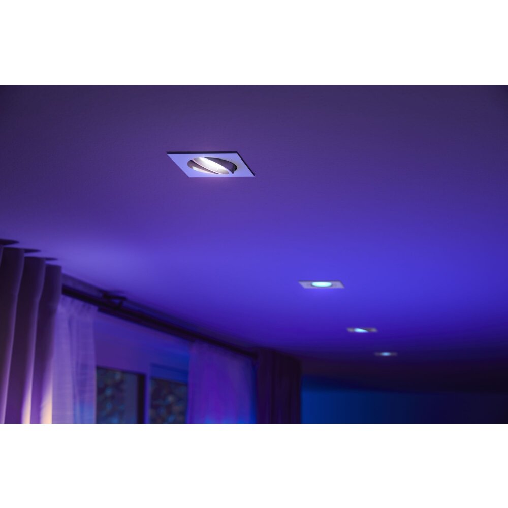 Philips Hue Centura Einbauleuchte LED Weiß, 1-flammig, Farbwechsler