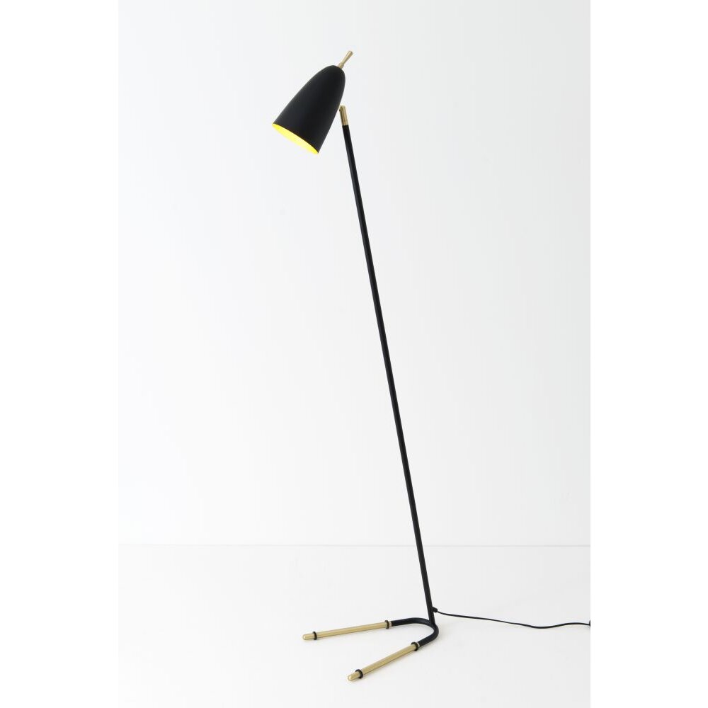 Holländer OBELISCO Stehleuchten Gold, Schwarz, 1-flammig main product photo