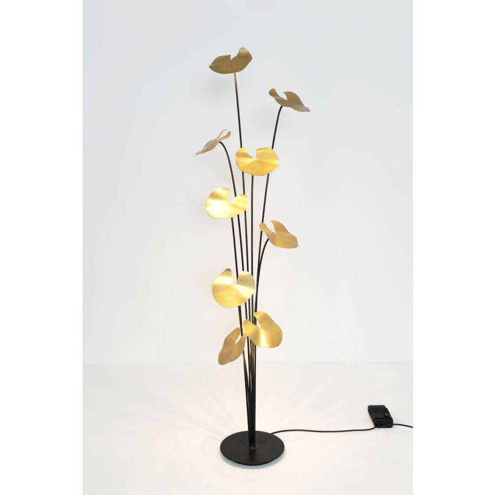 Holländer CONTROVERSA Stehleuchten LED Braun, Gold, Schwarz, 9-flammig main product photo