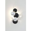 Holländer BOLLADARIA PICCOLO Wandleuchten LED Schwarz, Silber, 3-flammig