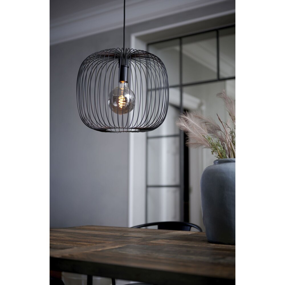 Nordlux BERONI Hängeleuchte Schwarz, 1-flammig main product photo