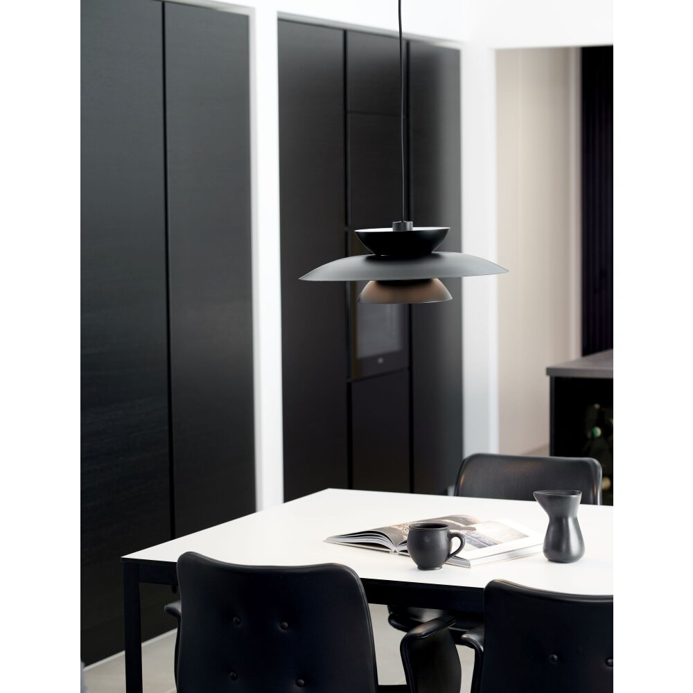 Nordlux CARMEN Hängeleuchte Schwarz, 1-flammig main product photo
