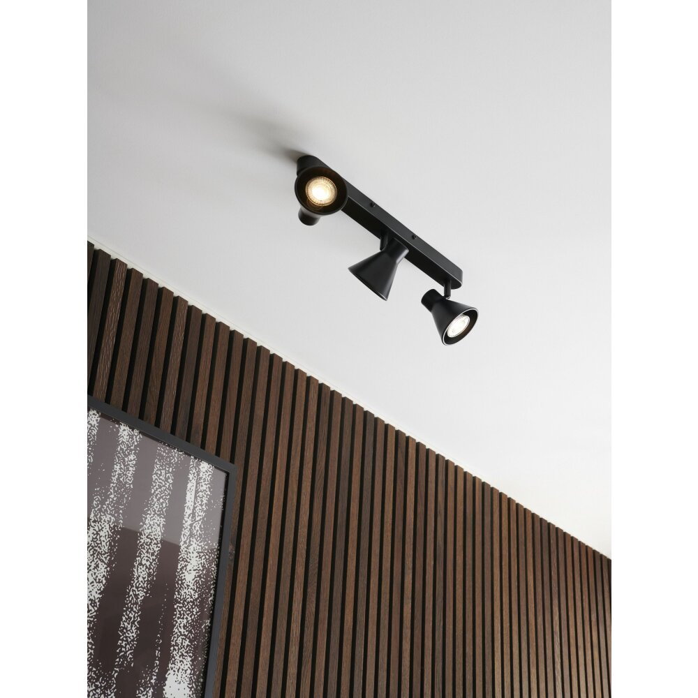 Nordlux EIK Deckenleuchte Schwarz, 3-flammig main product photo
