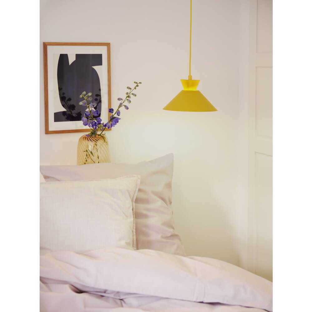 Nordlux DIAL Hängeleuchte Gelb, 1-flammig main product photo