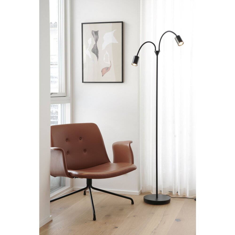 Nordlux EXPLORER Stehleuchte Schwarz, 1-flammig main product photo