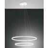 Fabas Luce Giotto Pendelleuchte LED Weiß, 2-flammig