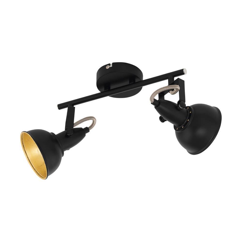 Eglo THORNTON Deckenleuchte Gold, Schwarz, 2-flammig main product photo