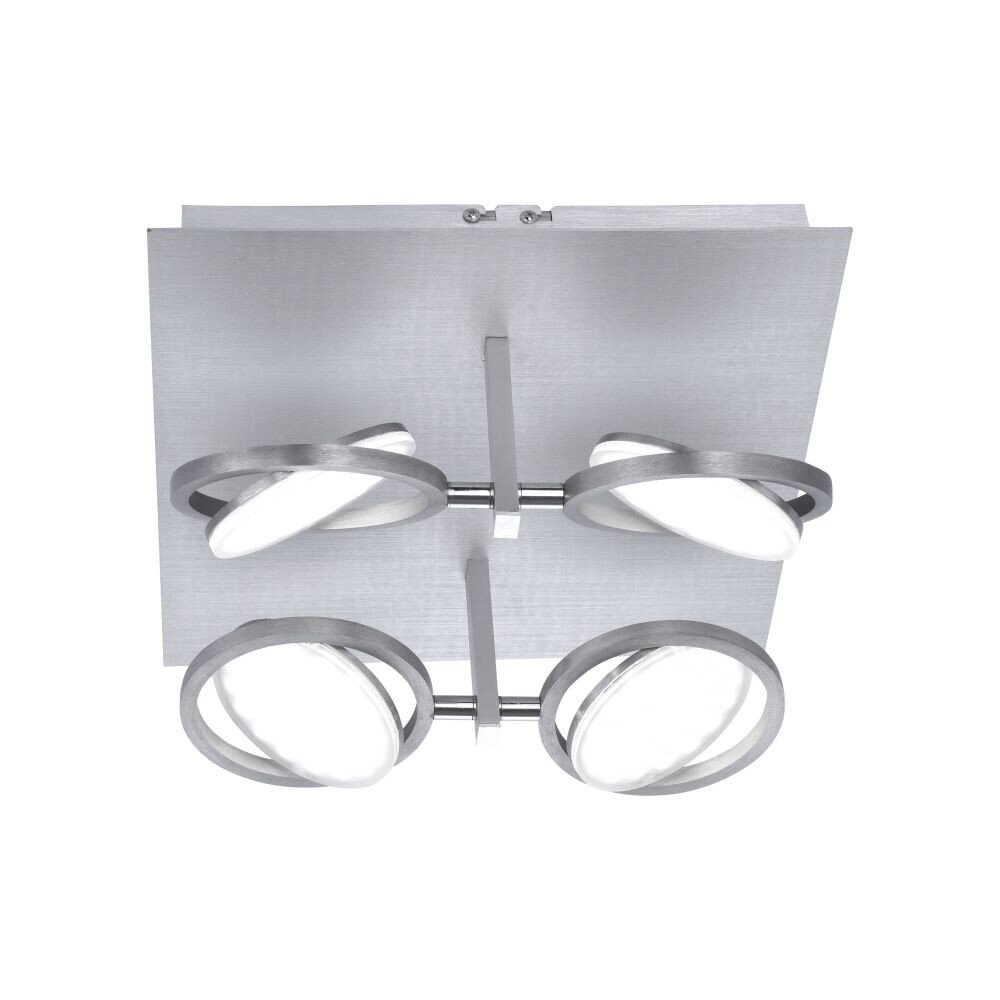 Paul Neuhaus Q-Orbit Deckenleuchte LED Aluminium, 4-flammig, Fernbedienung main product photo