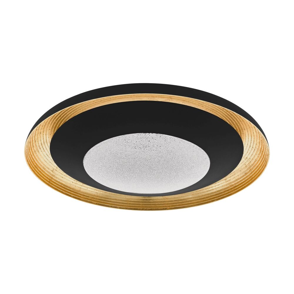 EGLO CANICOSA Deckenleuchte LED Gold, Schwarz, 1-flammig, Fernbedienung main product photo