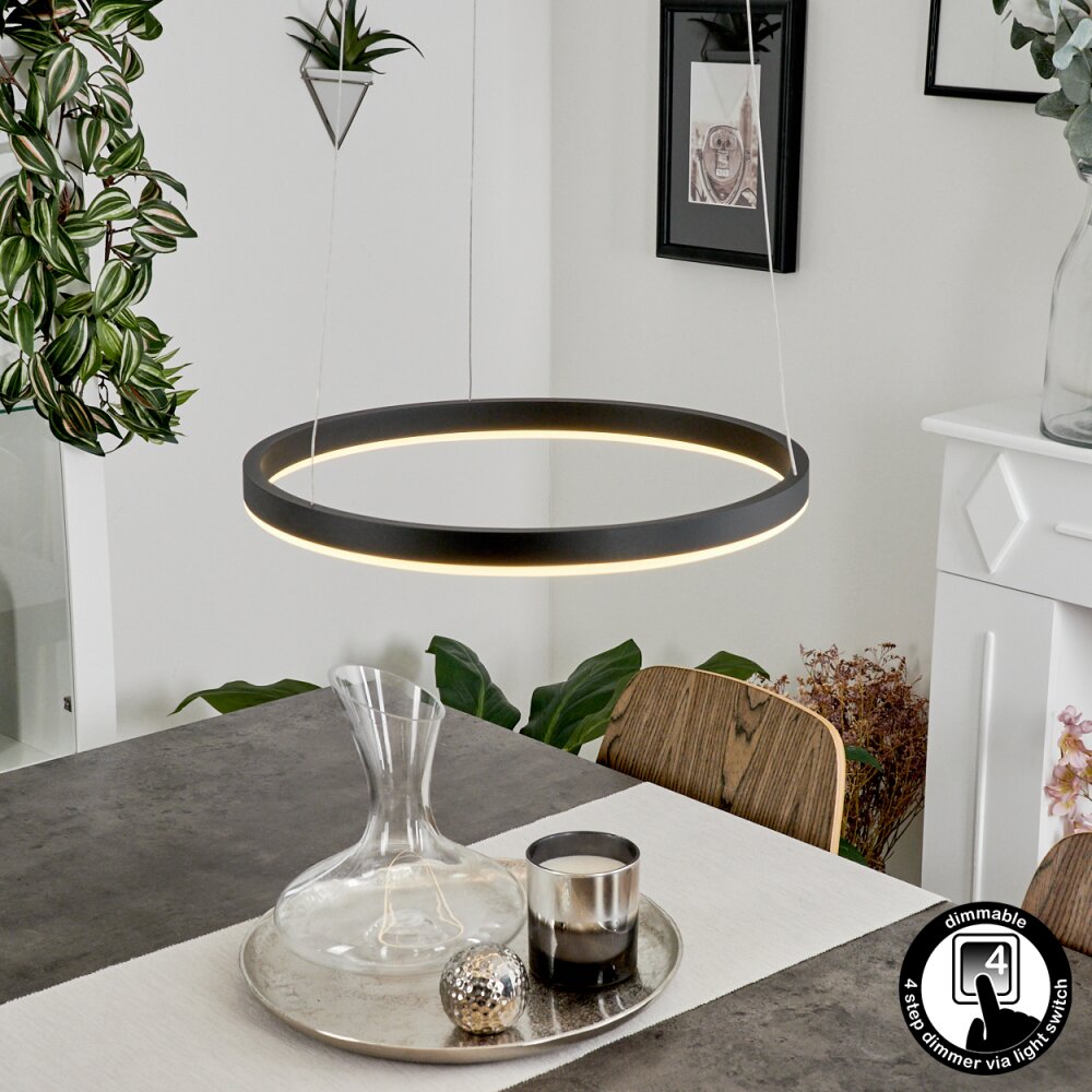 Barril Hängeleuchte LED Schwarz, 1-flammig main product photo