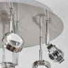 Fernandaires Deckenleuchte LED Nickel-Matt, 18-flammig