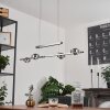 Fernandaires Pendelleuchte LED Nickel-Matt, 8-flammig