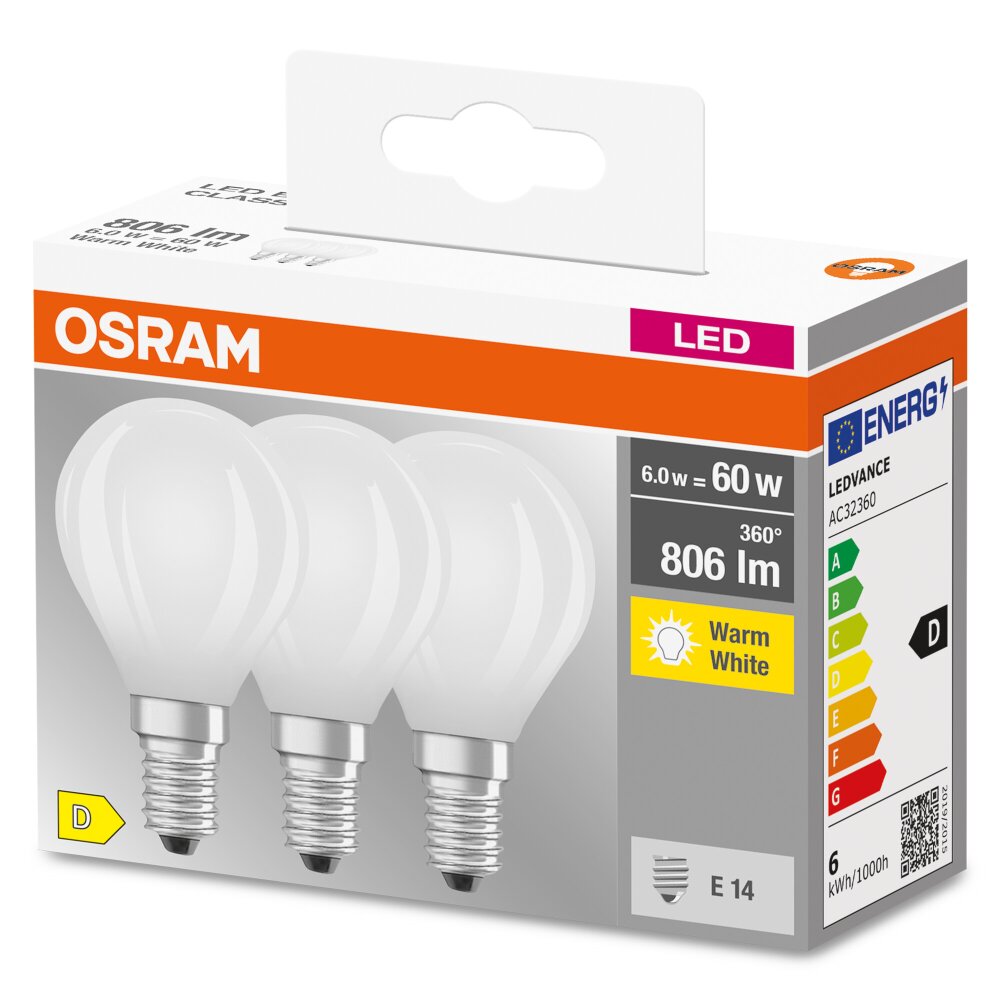 OSRAM LED Retrofit E27 17 Watt 4000 Kelvin 2452 Lumen