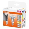 OSRAM LED STAR 2er Set E14 1,5 Watt 2700 Kelvin 110 Lumen