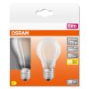 OSRAM LED Retrofit 2er Set E27 7,5 Watt 2700 Kelvin 1055 Lumen