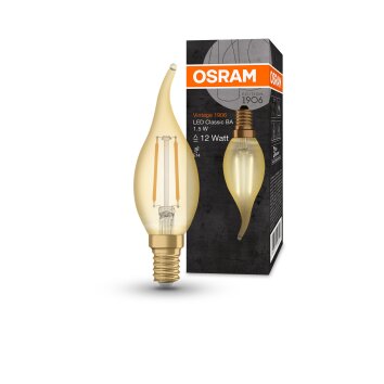 OSRAM Vintage 1906® LED E14 1,5 Watt 2400 Kelvin 120 Lumen OSRAM Vintage 1906® LED E14 1,5 Watt 2400 Kelvin 120 Lumen