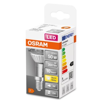 OSRAM LED STAR E14 4,5 Watt 2700 Kelvin 350 Lumen