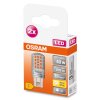 OSRAM LED PIN 2er Set G9 4,2 Watt 2700 Kelvin 470 Lumen