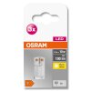 OSRAM LED BASE PIN 3er Set G4 0,9 Watt 2700 Kelvin 100 Lumen