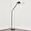 Artemide TOLOMEO Stehleuchte Chrom, Schwarz, 1-flammig