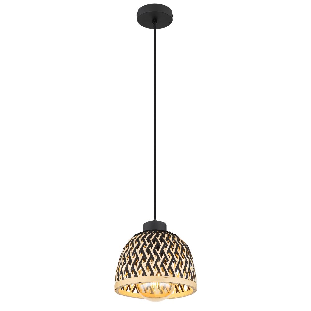 Globo COLLY Hängeleuchte Schwarz, 1-flammig main product photo