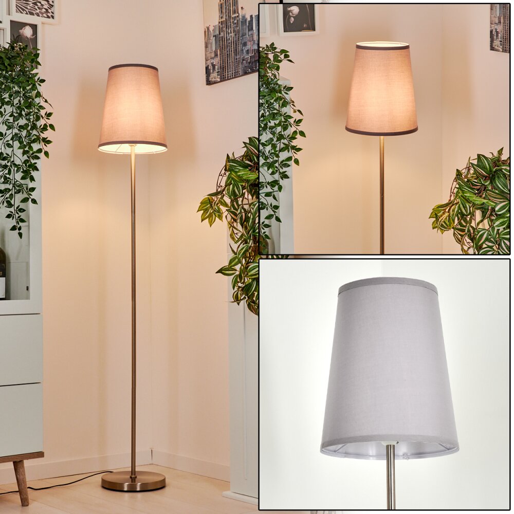 Snar Stehleuchte Nickel-Matt, 1-flammig main product photo