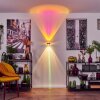 Sapri Wandleuchte Kupferfarben, Schwarz, 1-flammig