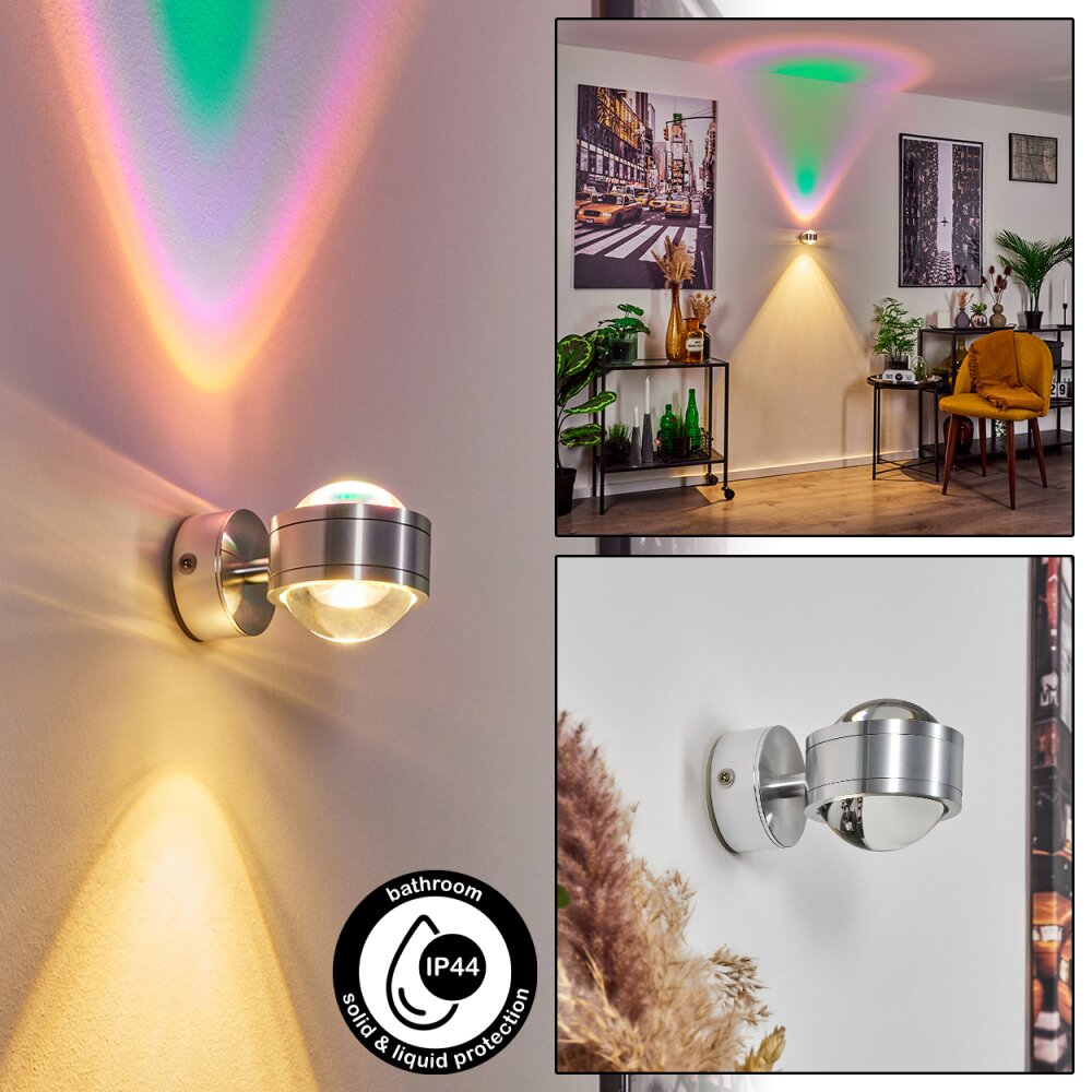 Indore Wandleuchte LED Aluminium, 2-flammig main product photo