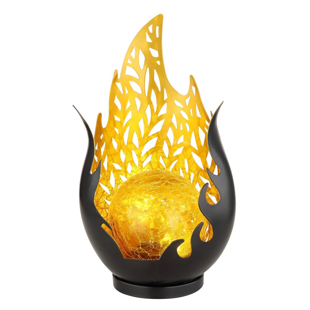 Globo SOLAR Dekoleuchte LED Gold, Schwarz, 1-flammig main product photo