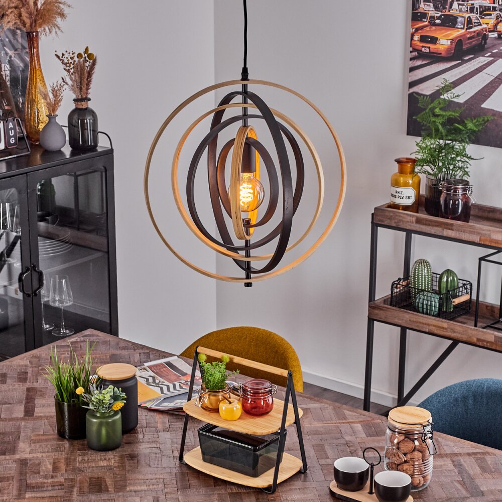 Yrva Pendelleuchte Schwarz, 1-flammig main product photo
