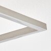 Lillavois Deckenleuchte LED Nickel-Matt, 1-flammig, Fernbedienung
