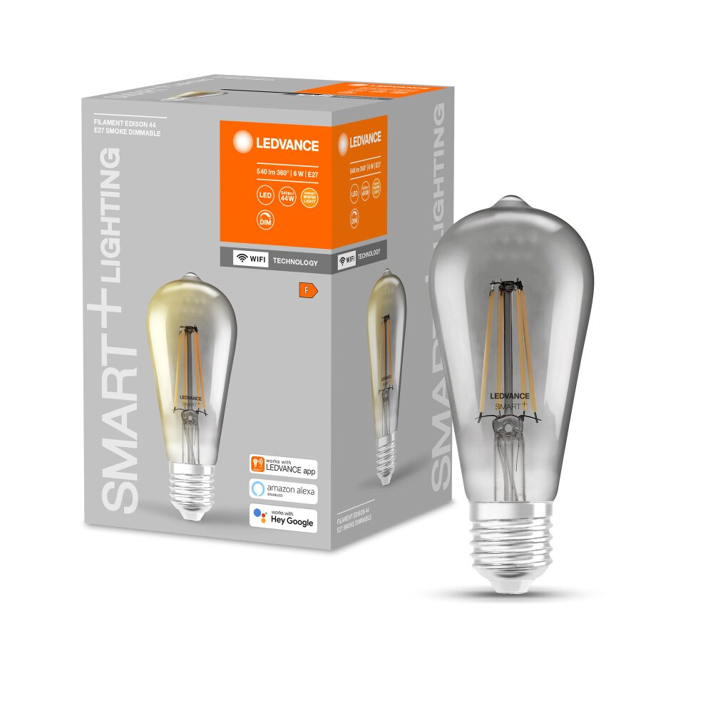 LEDVANCE Smart+ LED E27 6 Watt 2500 Kelvin 540 Lumen main product photo