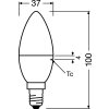 BELLALUX 3er Set LED E14 3,3 Watt 2700 Kelvin 250 Lumen