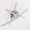 Atome Deckenleuchte LED Chrom, 3-flammig