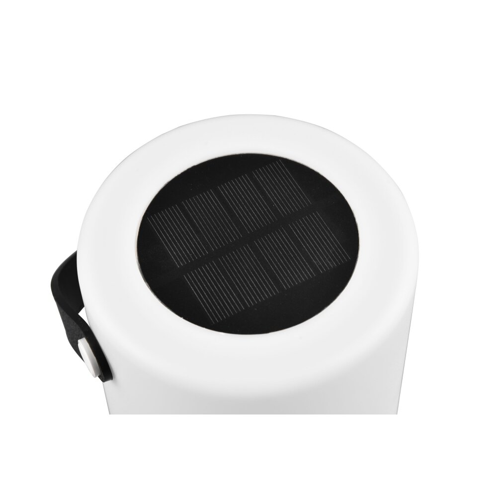 Reality Garcia Solar-Außentischleuchte LED Weiß, 1-flammig, Farbwechsler