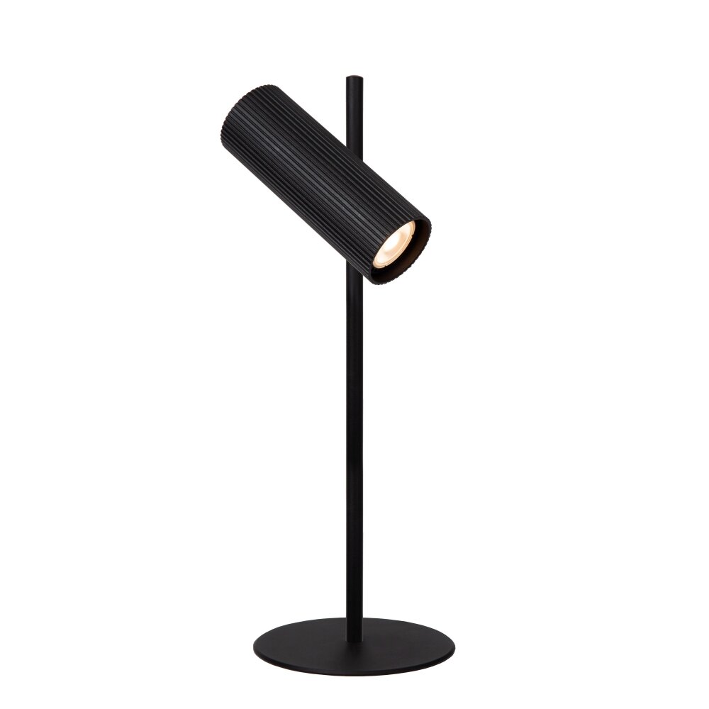 Lucide CLUBS Tischleuchte Schwarz, 1-flammig main product photo