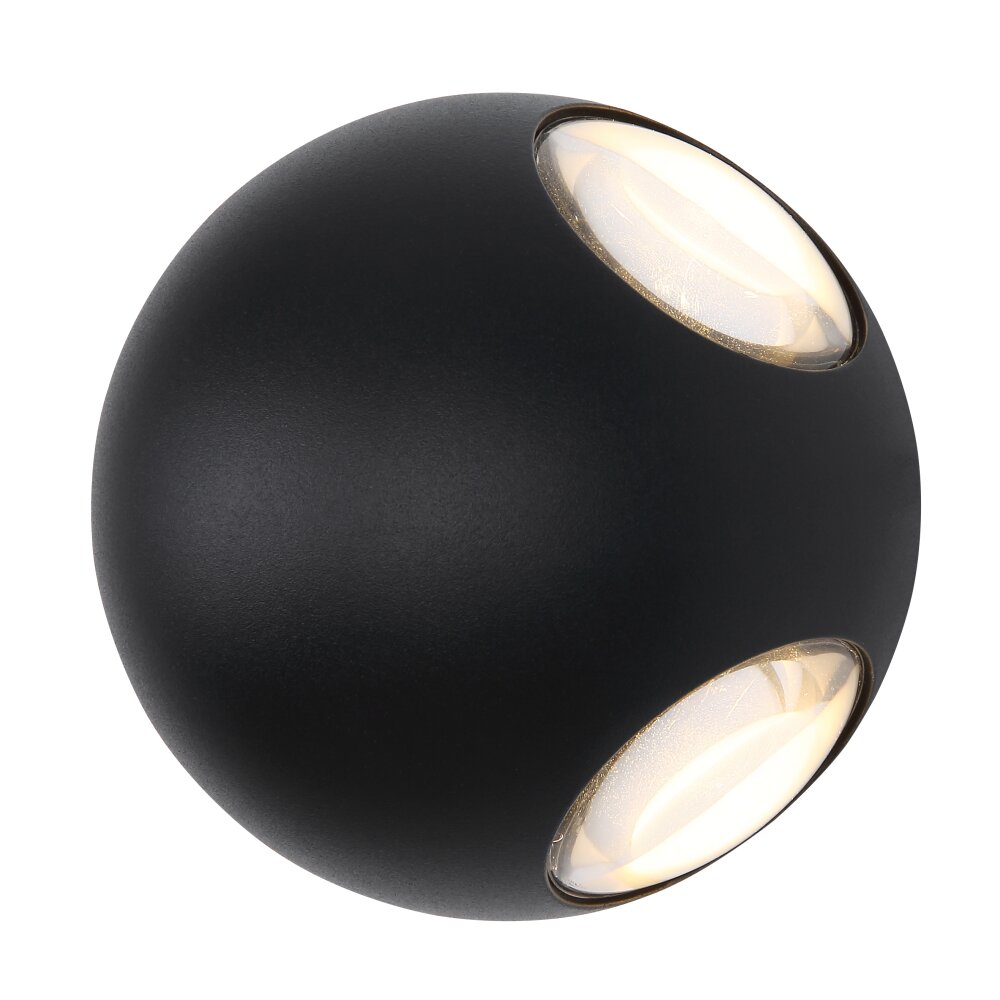 Globo SLICE Außenwandleuchte LED Schwarz, 1-flammig main product photo